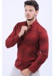 Siyah Desen Kırmızı Gömlek
