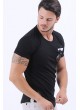 Armalı Siyah T-Shirt