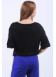 Yazı Baskı Salaş Siyah T-Shirt