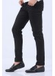Kare Desen Siyah Pantolon