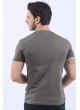 Open Armalı Haki T-Shirt