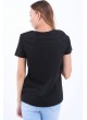 Brooklyn 67 Kabartma Siyah T-Shirt