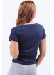 Armalı Broorklyn Lacivert T-Shirt