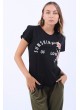 Sunshine Baskılı Siyah T-Shirt