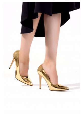 Tek Gold Bayan Stiletto Ayakkabı